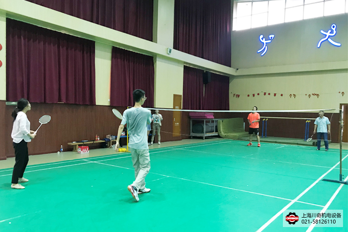 上海beat365亚洲体育在线app羽毛球团建活动